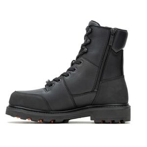 HARLEY-DAVIDSON Men's Brockman Waterproof Leather Black Biker Riding Boots